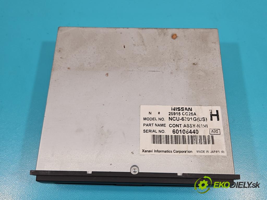 Infiniti FX I 2003-2008 3.5 V6 280KM: automatic 206 kW 3498 cm3 5- Navigácia: čítačka 25915CC25A