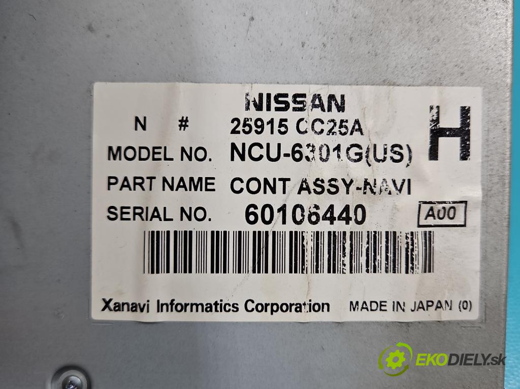 Infiniti FX I 2003-2008 3.5 V6 280KM: automatic 206 kW 3498 cm3 5- Navigácia: čítačka 25915CC25A