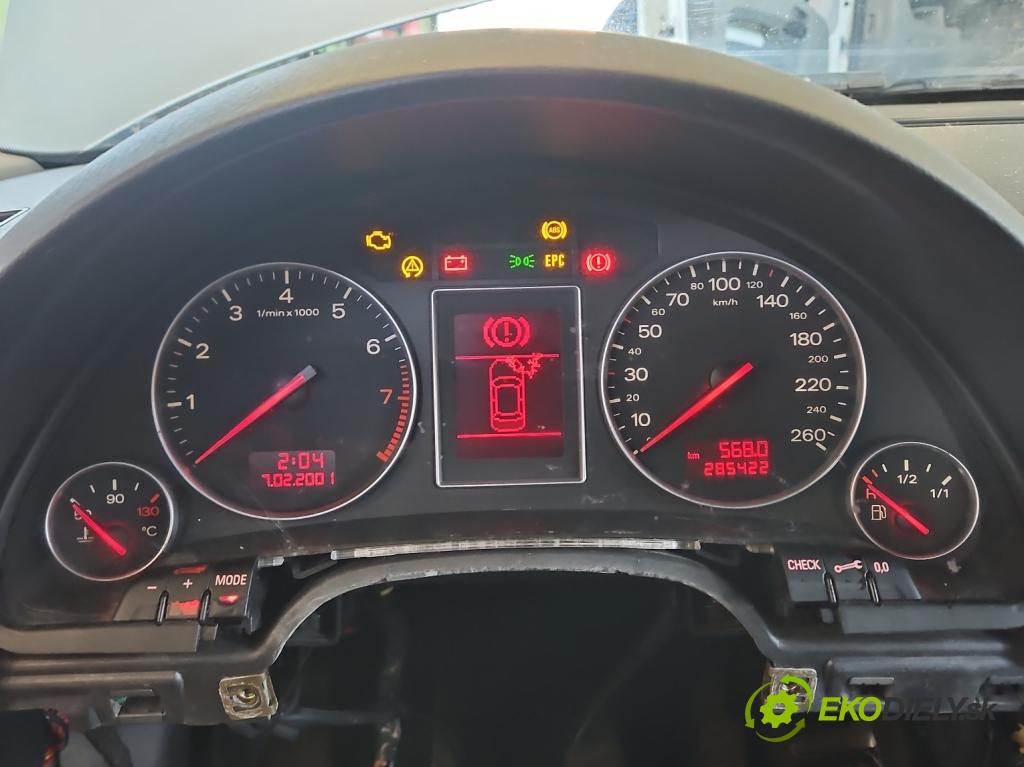 Audi A4 B6 2000-2004 2.0 20V 131 HP manual 96 kW 1984 cm3 4- prístrojovka/ budíky 8E0920900F (Prístrojová doska, displej)