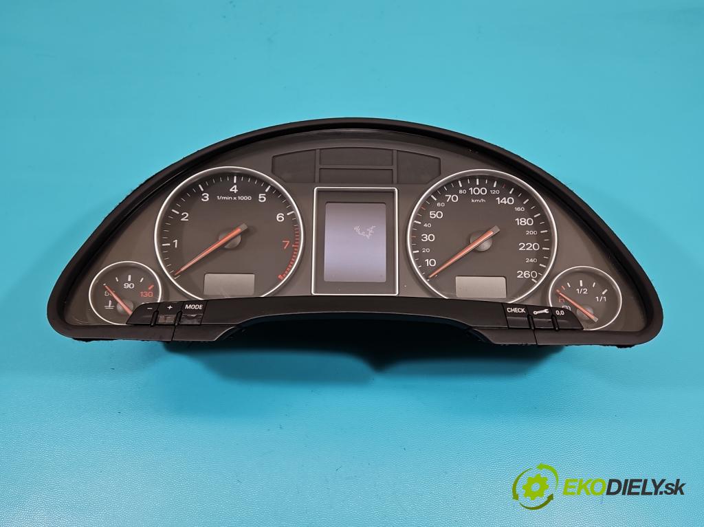 Audi A4 B6 2000-2004 2.0 20V 131 HP manual 96 kW 1984 cm3 4- prístrojovka/ budíky 8E0920900F (Prístrojová doska, displej)