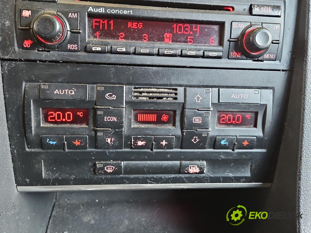 Audi A4 B6 2000-2004 2.0 20V 131 HP manual 96 kW 1984 cm3 4- panel kúrenia 8E0820043