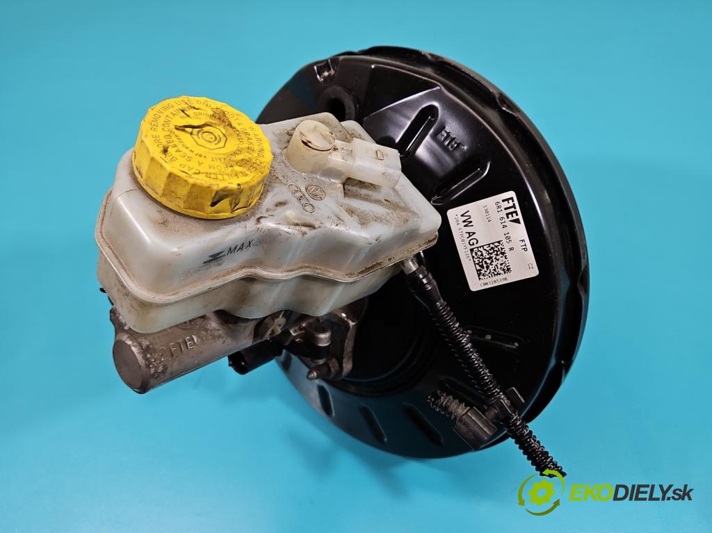 Skoda Rapid 2012-2019 1.2 TSI 86 HP manual 63 kW 1197 cm3 5- servo brzdové 6R1614105R