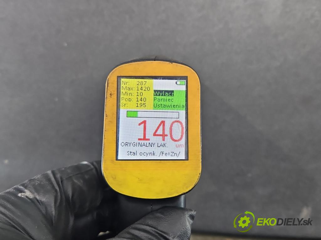 Skoda Rapid 2012-2019 1.2 TSI 86 hp manual 63 kW 1197 cm3 5- zadní kufrové dveře  (Zadní kapoty)