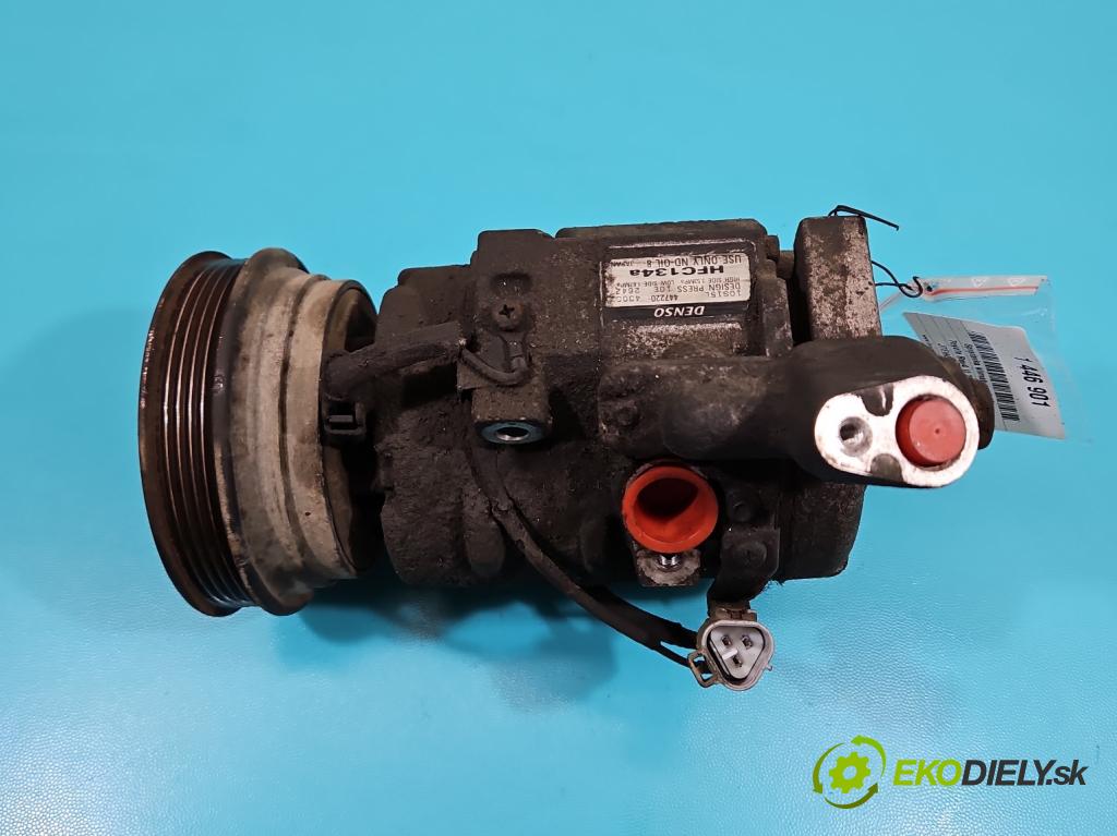 Toyota Rav4 II 2000-2005 2.0 D4D 116 HP manual 85 kW 1995 cm3 5- Kompresor: klimatizácie 447220-4303 (Kompresor klimatizácie)