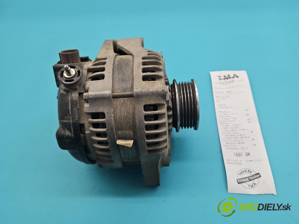 Toyota Rav4 II 2000-2005 2.0 D4D 116 HP manual 85 kW 1995 cm3 5- Alternator 021080-2000 (Alternátor)