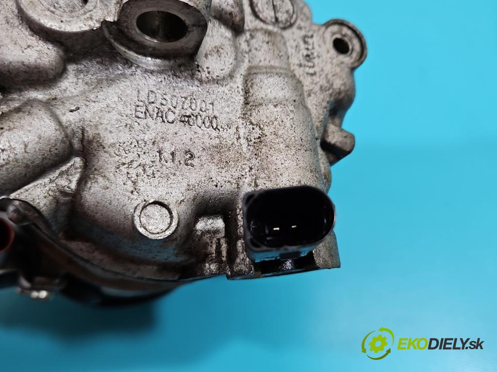 Skoda Fabia III 2014- 2021 1.0 MPI 60 HP manual 44 kW 999 cm3 5- Kompresor: klimatizácie 3Q0816803B (Kompresor klimatizácie)