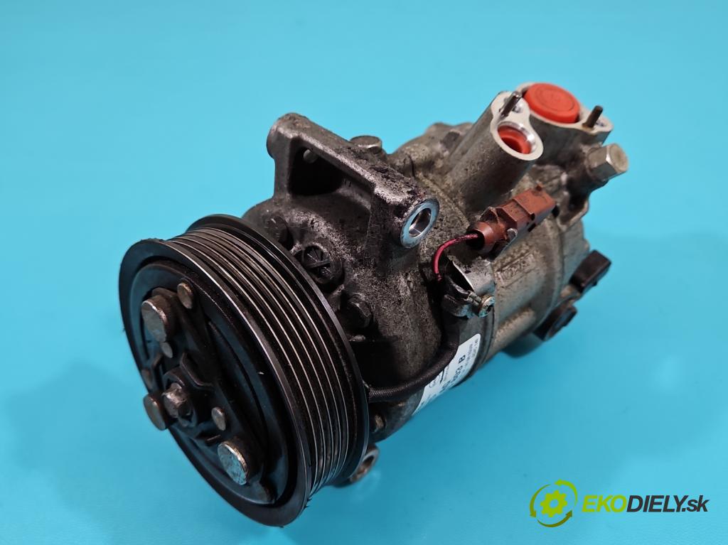 Skoda Fabia III 2014- 2021 1.0 MPI 60 HP manual 44 kW 999 cm3 5- Kompresor: klimatizácie 3Q0816803B (Kompresor klimatizácie)