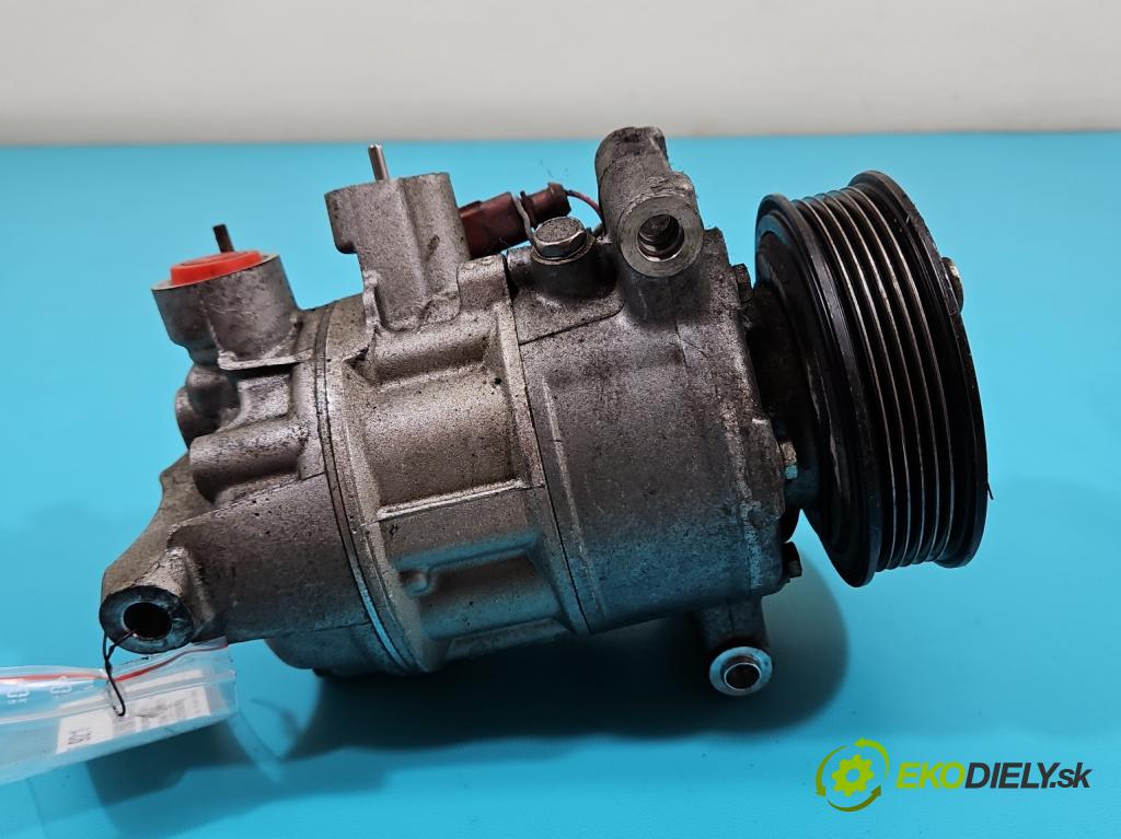 Skoda Fabia III 2014- 2021 1.0 MPI 60 HP manual 44 kW 999 cm3 5- Kompresor: klimatizácie 3Q0816803B (Kompresor klimatizácie)