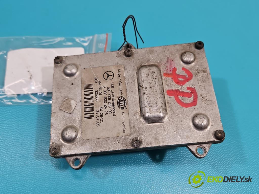 Mercedes E W211 2002-2009 3.0 V6 CDI 190 HP automatic 140 kW 2987 cm3 4- střídač: xenon 5DF008279-00 (Riadiaca jednotka xenónu)