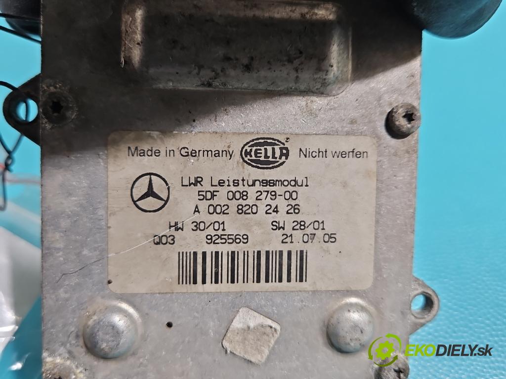 Mercedes E W211 2002-2009 3.0 V6 CDI 190 HP automatic 140 kW 2987 cm3 4- střídač: xenon 5DF008279-00 (Riadiaca jednotka xenónu)