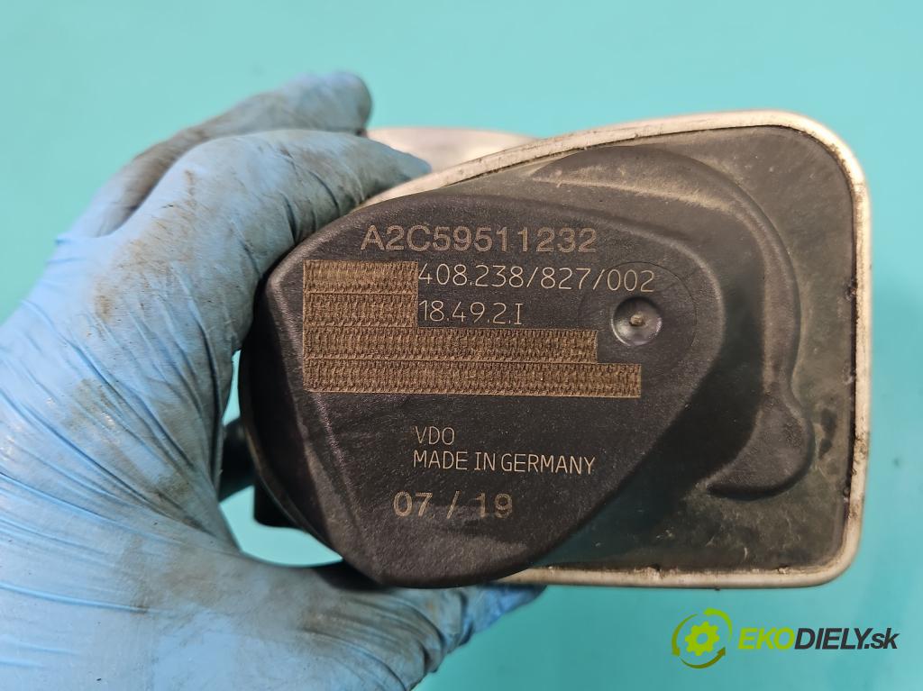 Renault Scenic II 2003-2009 2.0 16V 135 HP manual 99 kW 1998 cm3 5- klapka A2C59511232 (Škrtiaca klapka)