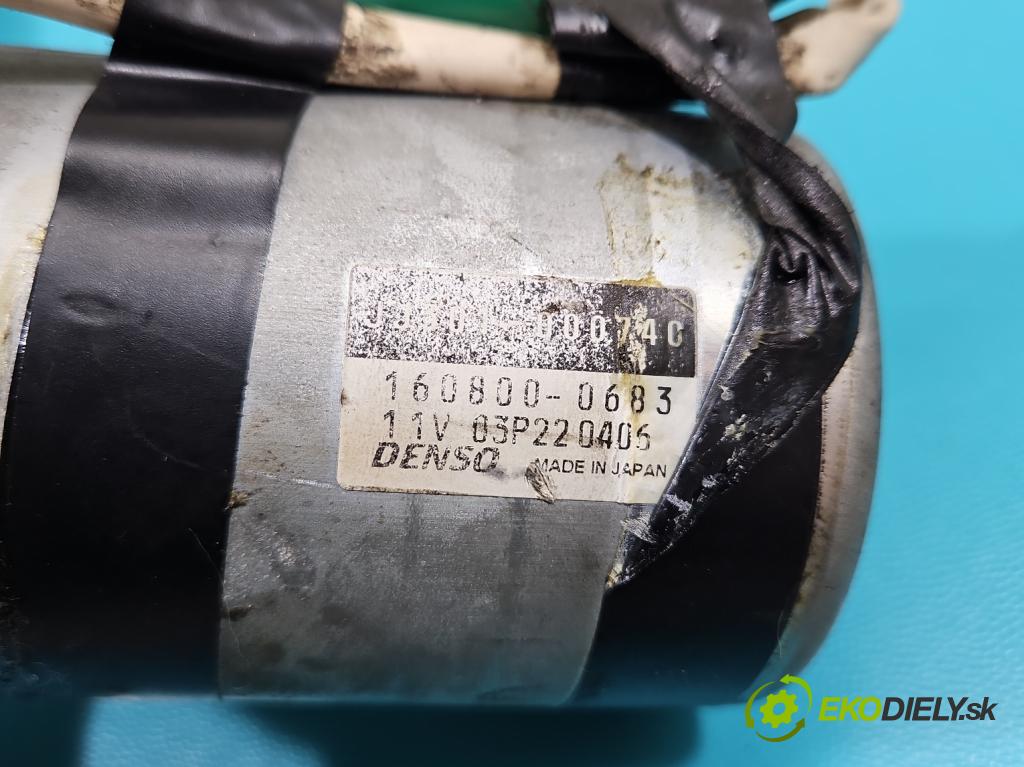 Toyota Yaris III 2011-2020 1.3 vvti 99 hp manual 73 kW 1329 cm3 5- čerpadlo posilovač 160800-0683 (Servočerpadlá, pumpy řízení)