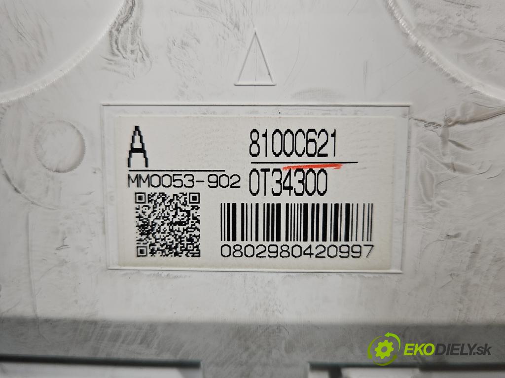 Mitsubishi ASX 2010-2021 1.6 16V 117 HP manual 86 kW 1590 cm3 5- prístrojovka/ budíky MM0053-902 (Prístrojová doska, displej)