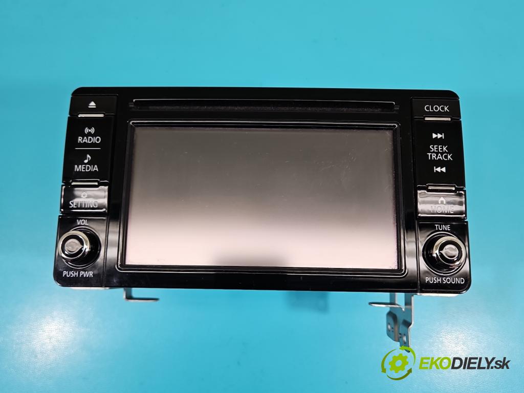 Mitsubishi ASX 2010-2021 1.6 16V 117 HP manual 86 kW 1590 cm3 5- Radio originál 8701A750