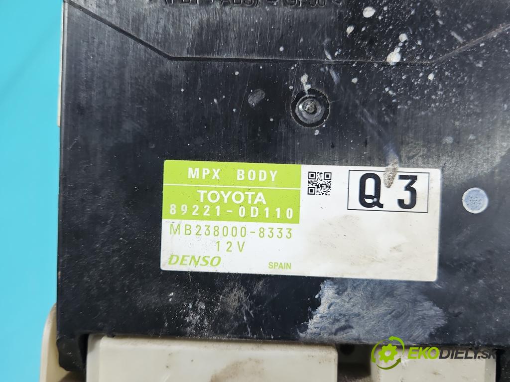 Toyota Yaris III 2011-2020 1.3 vvti 99 HP manual 73 kW 1329 cm3 5- riadiaca jednotka motora 89661-0DF50