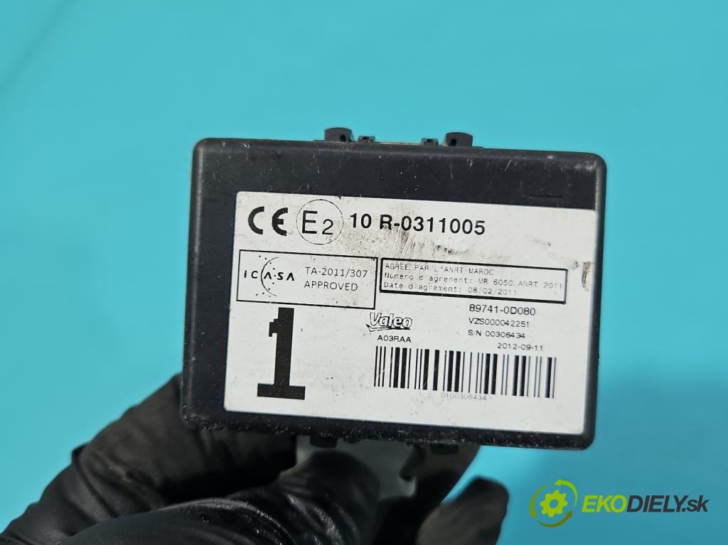 Toyota Yaris III 2011-2020 1.3 vvti 99 HP manual 73 kW 1329 cm3 5- riadiaca jednotka motora 89661-0DF50