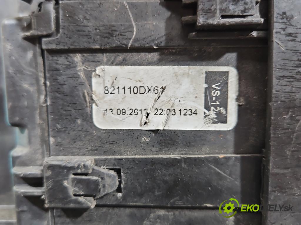 Toyota Yaris III 2011-2020 1.3 vvti 99 hp manual 73 kW 1329 cm3 5- skříňka pojistková 82662-0D120 (Pojistkové skříňky)