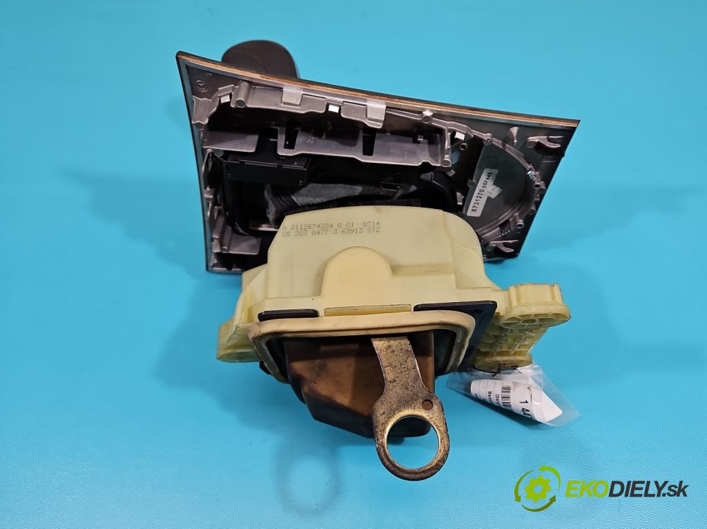 Mercedes E W211 2002-2009 3.0 V6 CDI 190 HP automatic 140 kW 2987 cm3 4- Páka: Změny: stupeň,rýchlosť A2112674224 (Rýchlostná páka (kulisa))