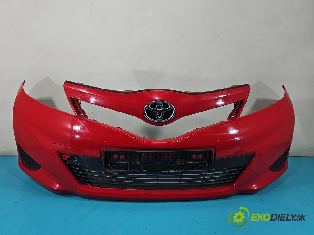 Toyota Yaris III 2011-2020 1.3 vvti 99 hp manual 73 kW 1329 cm3 5- nárazník přední  (Ostatné)