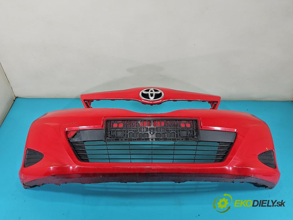 Toyota Yaris III 2011-2020 1.3 vvti 99 hp manual 73 kW 1329 cm3 5- nárazník přední  (Ostatné)
