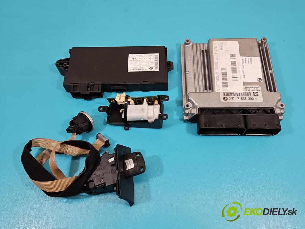 Bmw 3 E90 2005-2013 2.0 16V 150 HP automatic 110 kW 1995 cm3 5- riadiaca jednotka motora DME7565300