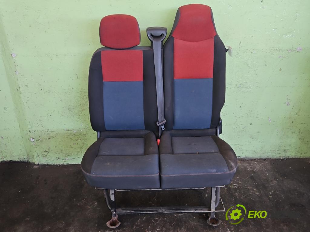 Renault Master III 2010-2019 2.3 dci 101 HP manual 74 kW 2299 cm3 5- Sedačka pravý  (Sedadlo)