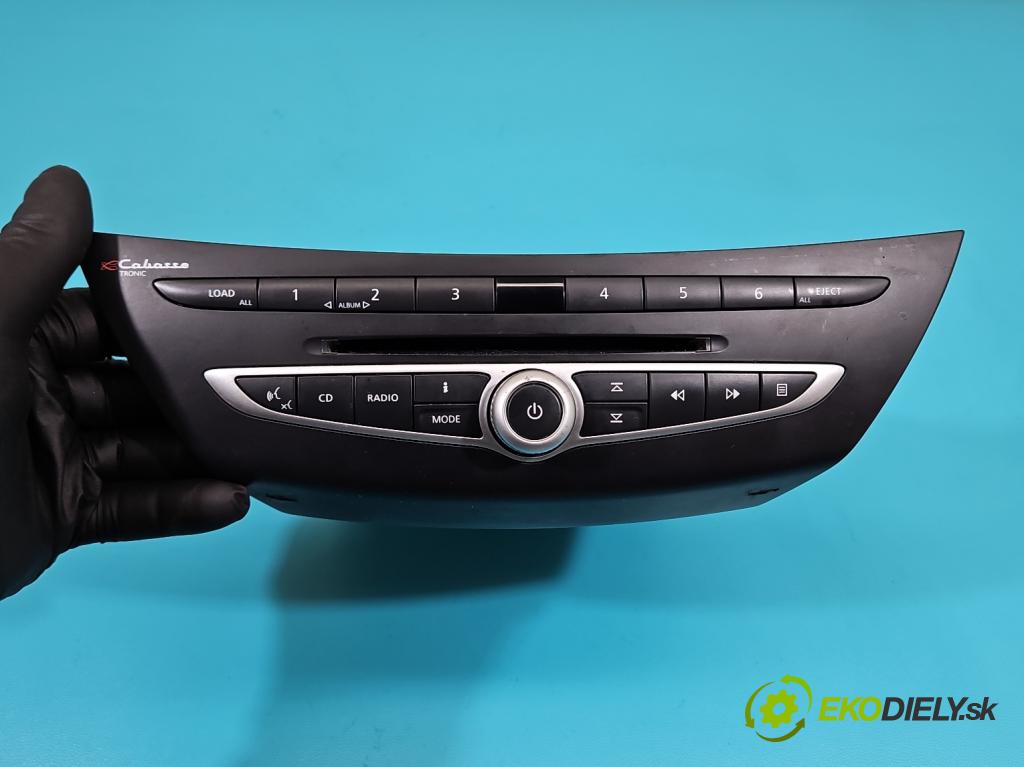 Renault Laguna III 2007-2015 2.0 16V 140 HP manual 103 kW 1997 cm3 5- Radio originál 281150017R