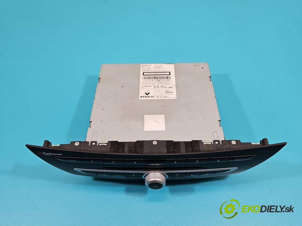 Renault Laguna III 2007-2015 2.0 16V 140 HP manual 103 kW 1997 cm3 5- Radio originál 281150017R