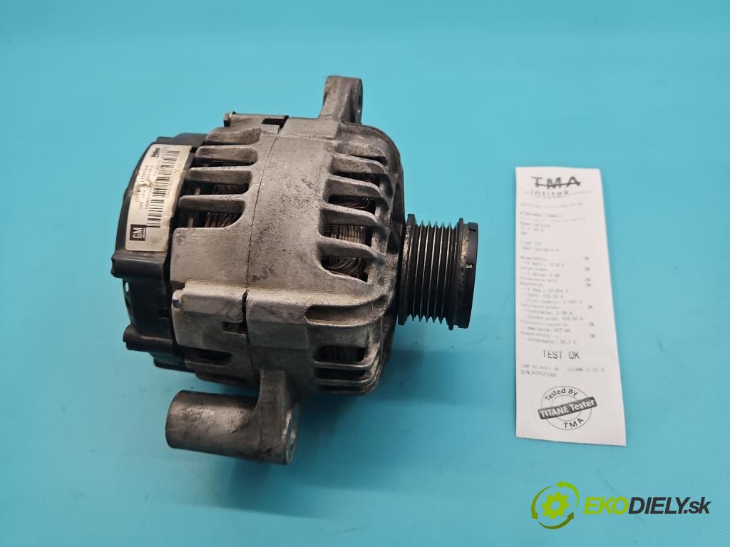 Opel Insignia A 2008-2017 2.0 cdti automatic 143,1 kW 1956 cm3 5- Alternator 13588306 (Alternátor)