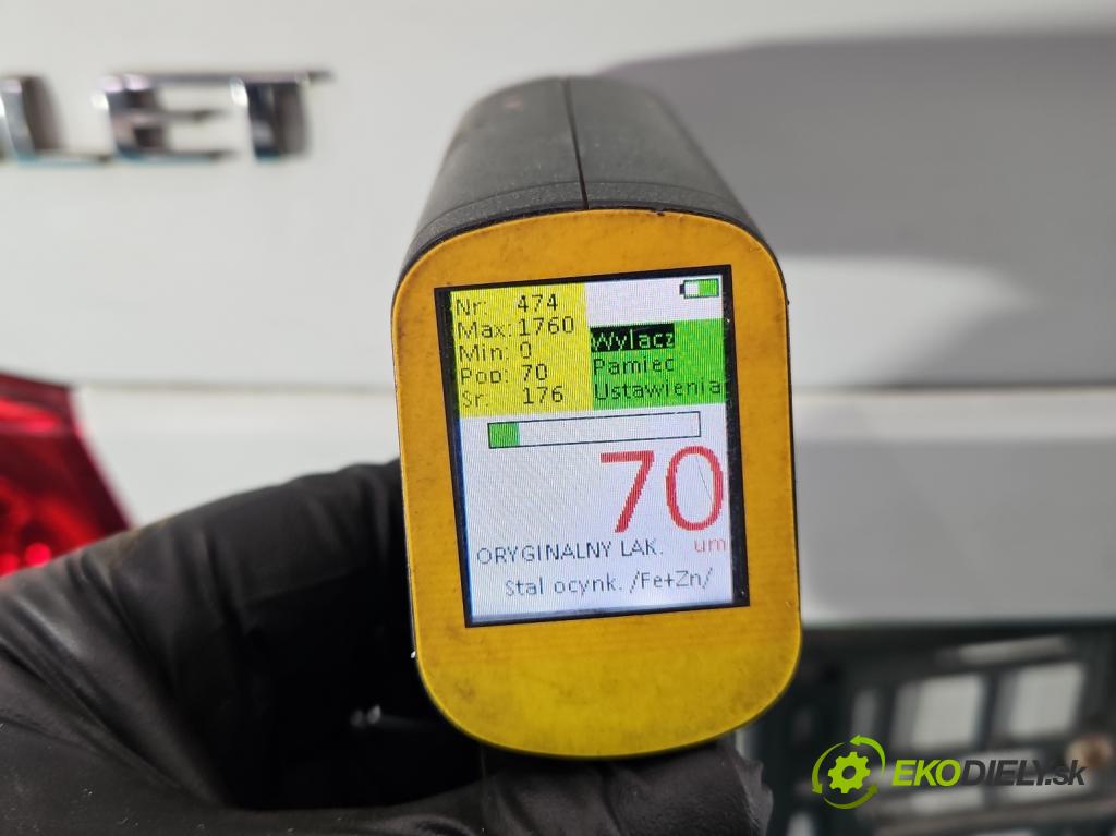 Chevrolet Cruze 1.6 16V 124 hp manual 91 kW 1598 cm3 4- zadní kufrové dveře  (Zadní kapoty)