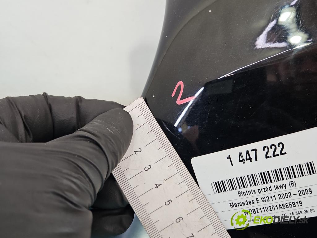 Mercedes E W211 2002-2009 3.0 V6 CDI 190 hp automatic 140 kW 2987 cm3 4- blatnik přední levý  (Predné ľavé)