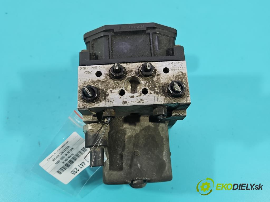Audi A4 B6 2000-2004 2.0 20V 131 HP manual 96 kW 1984 cm3 4- čerpadlo abs 0265950011 (Pumpa ABS)