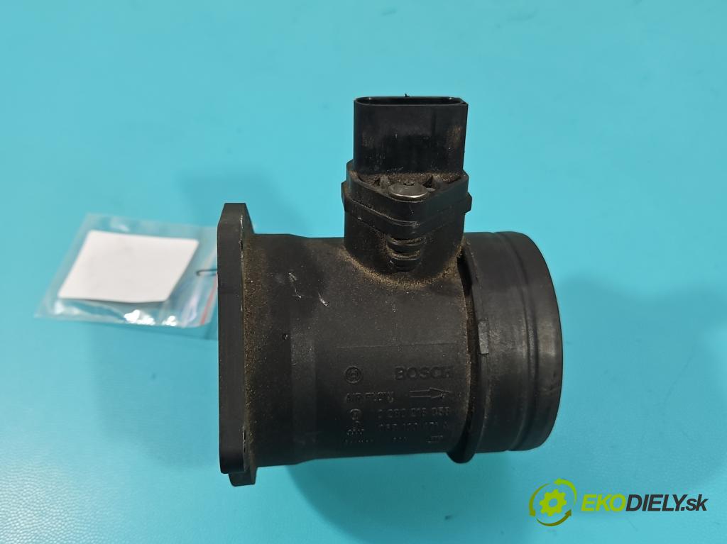 Audi A4 B6 2000-2004 2.0 20V 131 HP manual 96 kW 1984 cm3 4- průtokoměr: 0280218058 (Váha vzduchu)