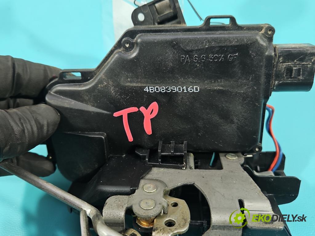 Audi A4 B6 2000-2004 2.0 20V 131 hp manual 96 kW 1984 cm3 4- zámek zadní pravý 4B0839016D