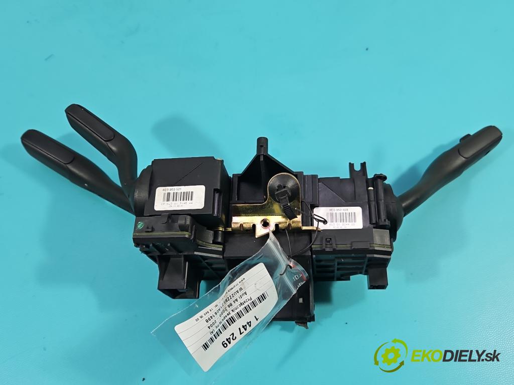 Audi A4 B6 2000-2004 2.0 20V 131 hp manual 96 kW 1984 cm3 4- Přepínač sdružený 8E0953549F (Páčky pod volantem)