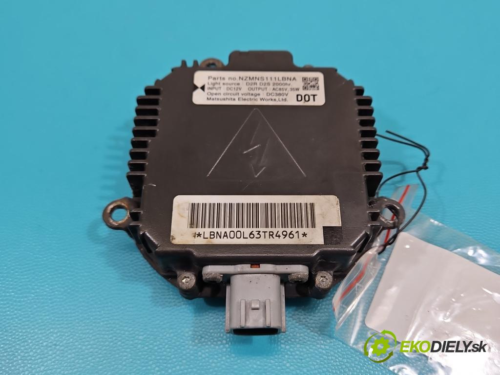 Infiniti FX I 2003-2008 3.5 V6 280KM: automatic 206 kW 3498 cm3 5- střídač: xenon NZMNS111LBNA (Riadiaca jednotka xenónu)