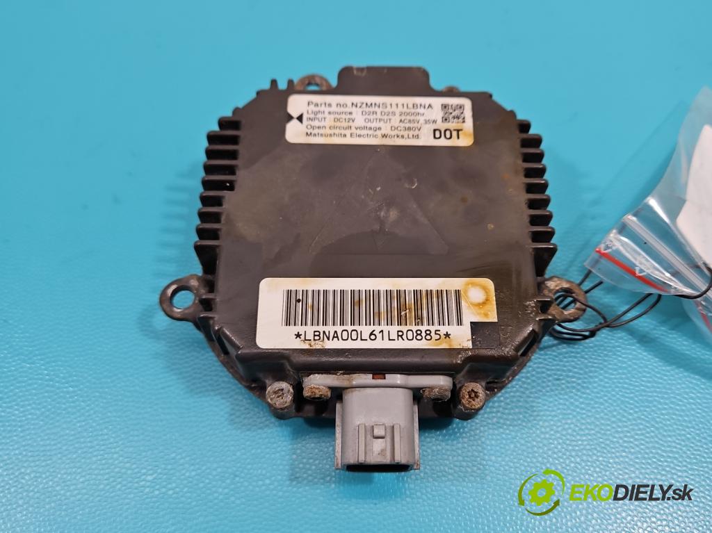 Infiniti FX I 2003-2008 3.5 V6 280KM: automatic 206 kW 3498 cm3 5- střídač: xenon NZMNS111LBNA (Riadiaca jednotka xenónu)