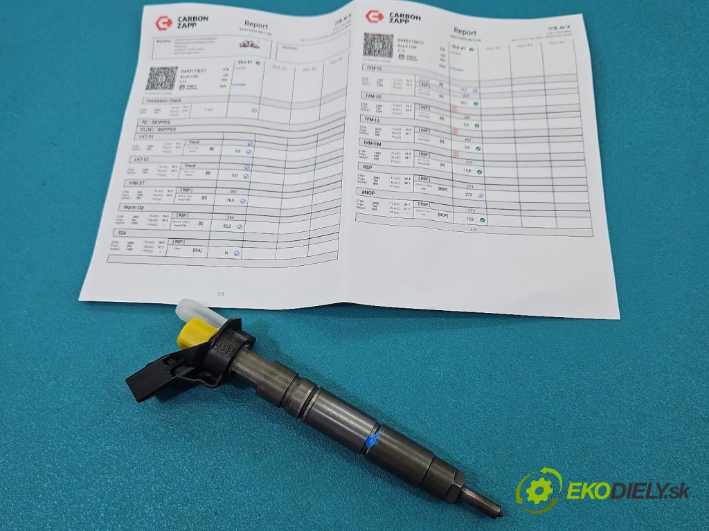 Mercedes E W211 2002-2009 3.0 V6 CDI 190 HP automatic 140 kW 2987 cm3 4- vstrek 0445115017 (Vstrekovač paliva)