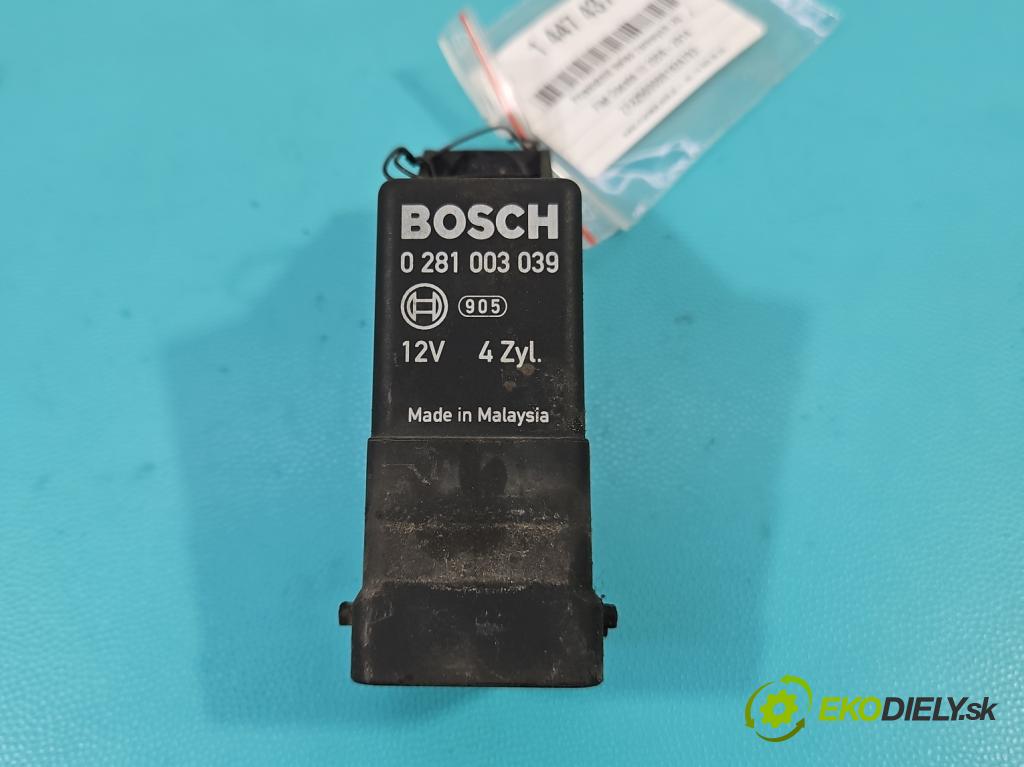 Fiat Ducato III 2006-2014 2.3 jtd 120 HP manual 88 kW 2287 cm3 5- Relé: svíčky: zařicích: 0281003039 (Relé)