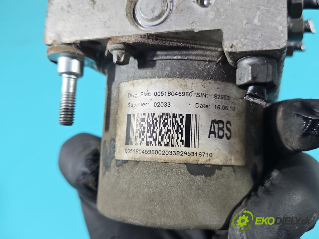 Fiat Ducato III 2006-2014 2.3 jtd 120 hp manual 88 kW 2287 cm3 5- čerpadlo abs 00518045960 (Pumpy brzdové)