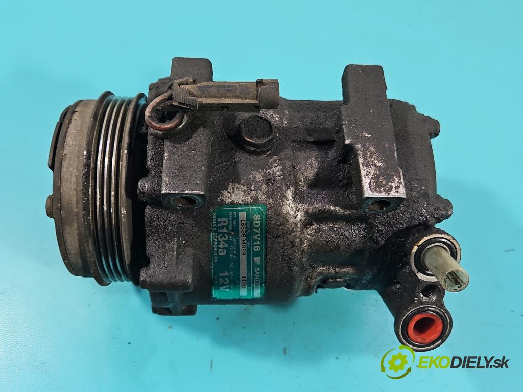 Fiat Ducato III 2006-2014 2.3 jtd 120 HP manual 88 kW 2287 cm3 5- Kompresor: klimatizácie 1693804024 (Kompresor klimatizácie)