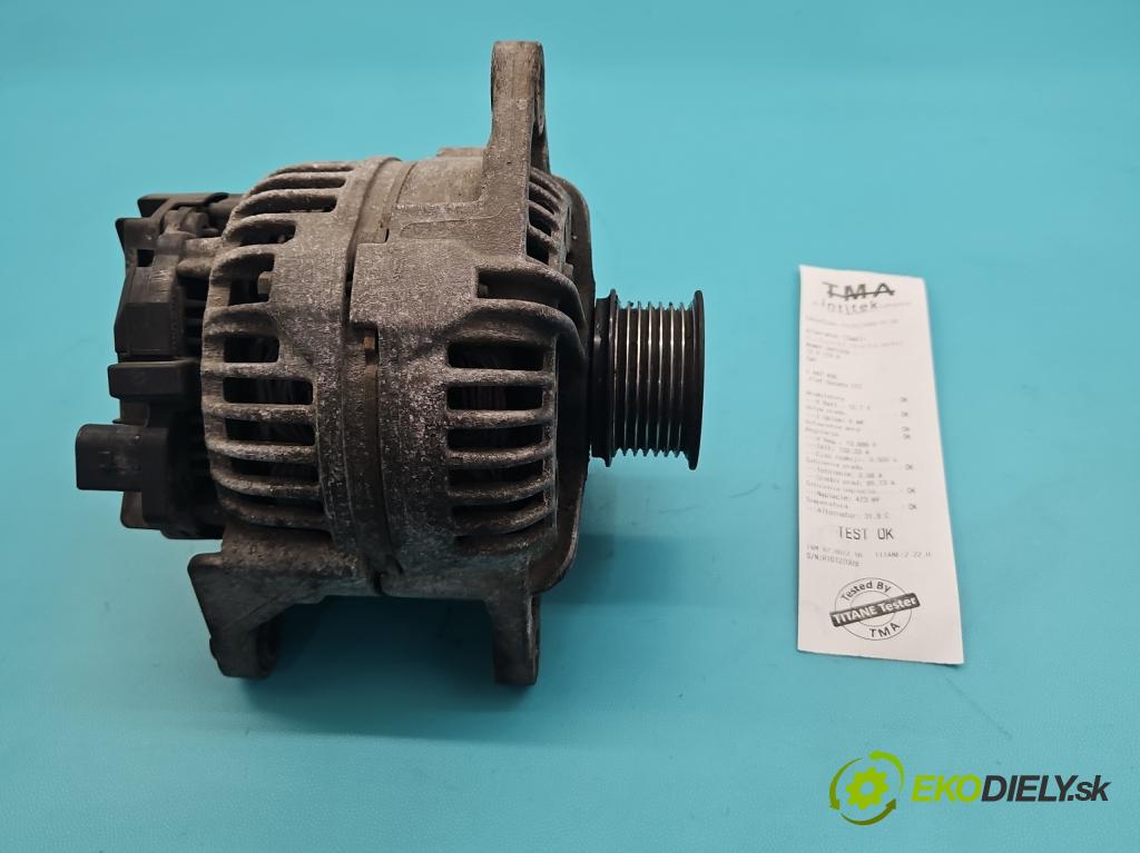 Fiat Ducato III 2006-2014 2.3 jtd 120 HP manual 88 kW 2287 cm3 5- Alternator  (Alternátor)