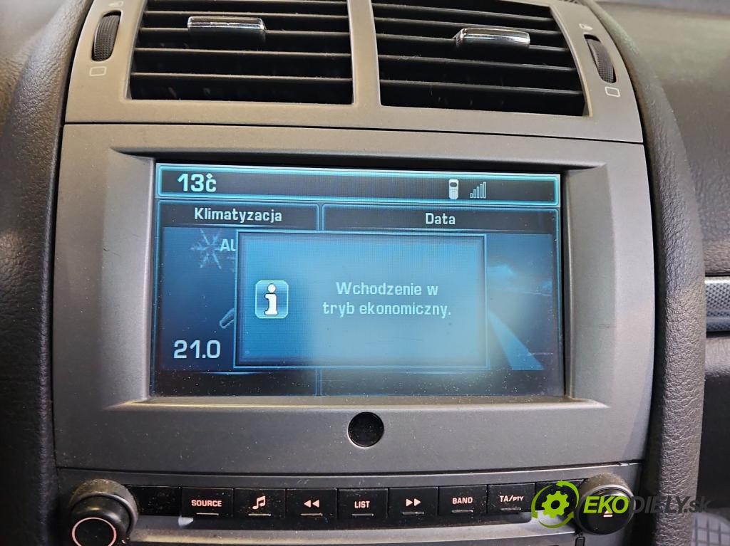 Peugeot 407 2.2 16V 158 HP manual 116 kW 2230 cm3 5- Zobrazit: 9656690780 (Prístrojová doska, displej)