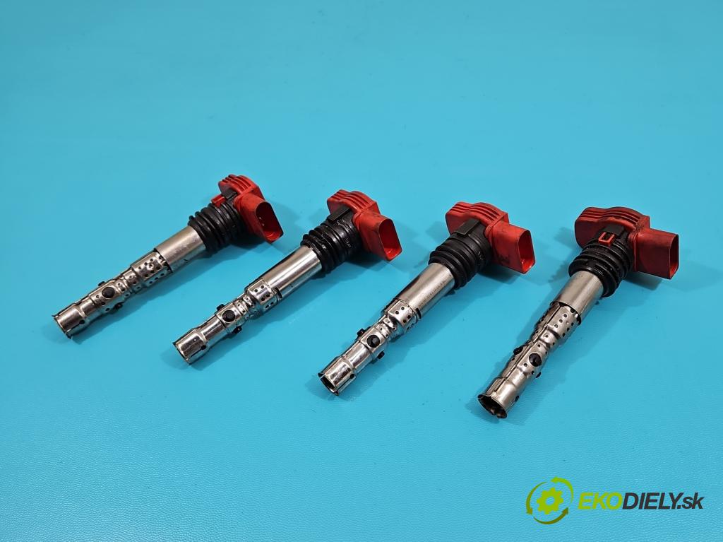 Audi A4 B6 2000-2004 2.0 20V 131 HP manual 96 kW 1984 cm3 4- cievka zapaľovacia 06C905115M (Zapaľovacia cievka)