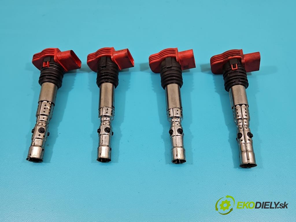 Audi A4 B6 2000-2004 2.0 20V 131 HP manual 96 kW 1984 cm3 4- cievka zapaľovacia 06C905115M (Zapaľovacia cievka)