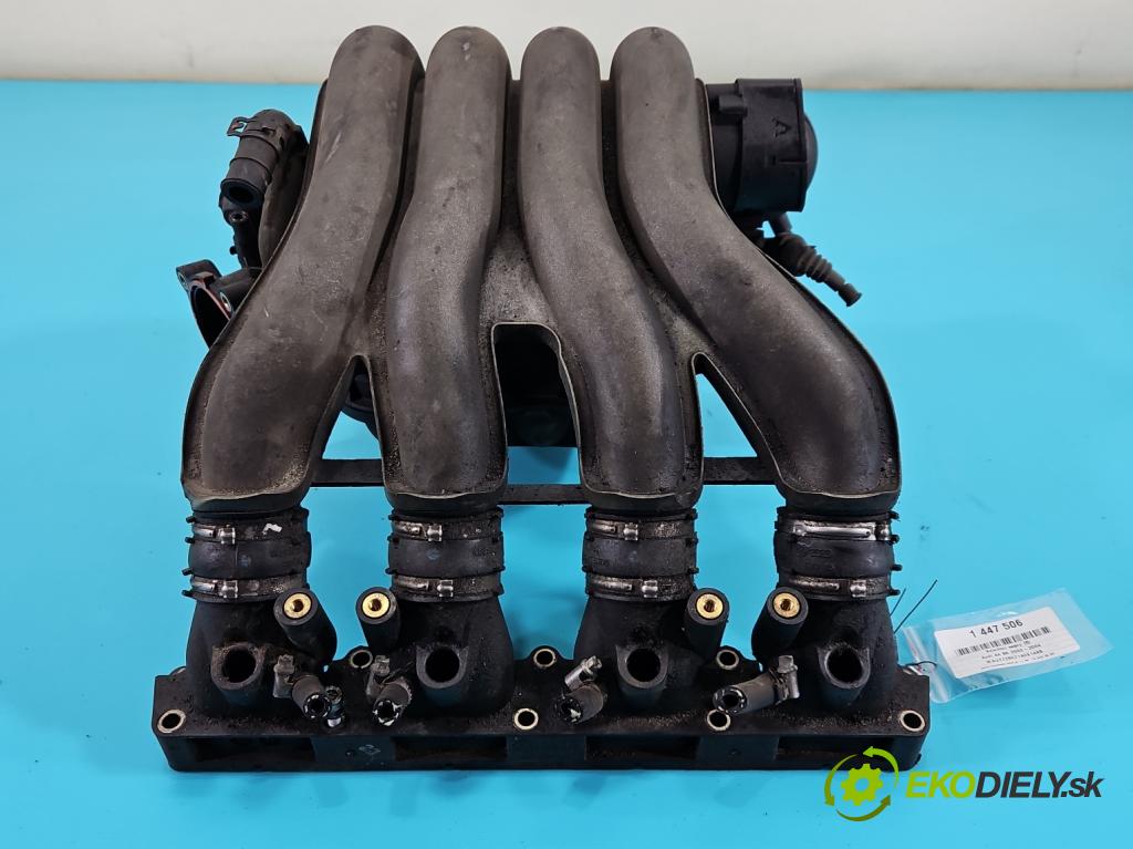 Audi A4 B6 2000-2004 2.0 20V 131 HP manual 96 kW 1984 cm3 4- zvod nasávací 06B133216G (Sacie potrubie)