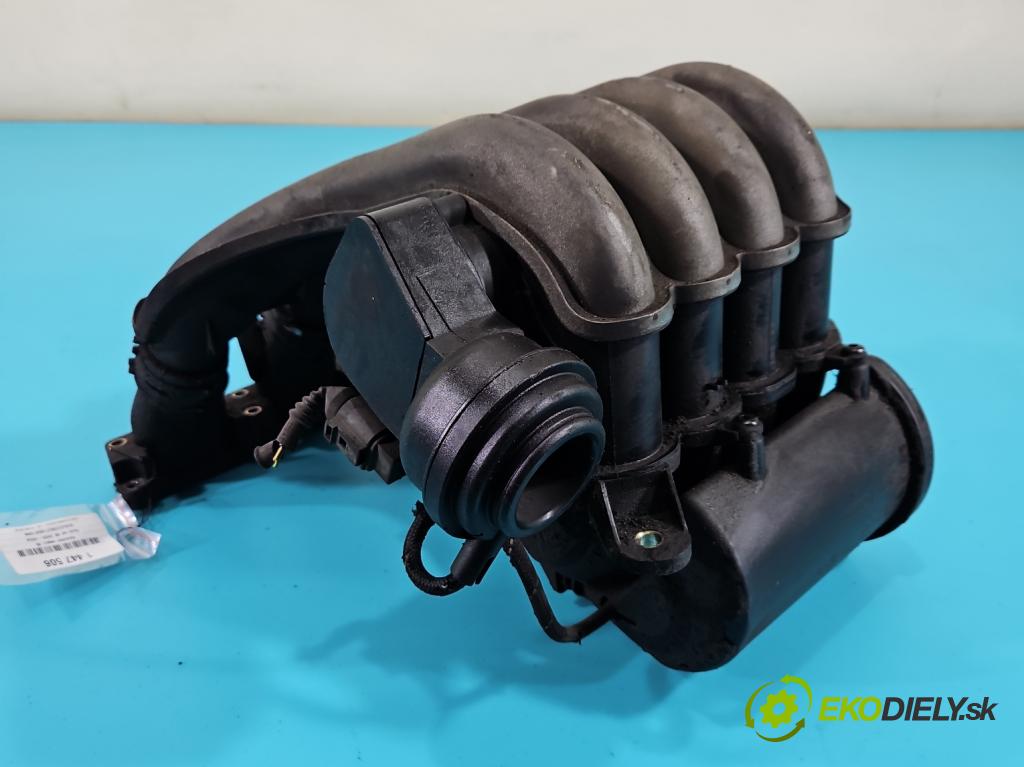 Audi A4 B6 2000-2004 2.0 20V 131 HP manual 96 kW 1984 cm3 4- zvod nasávací 06B133216G (Sacie potrubie)