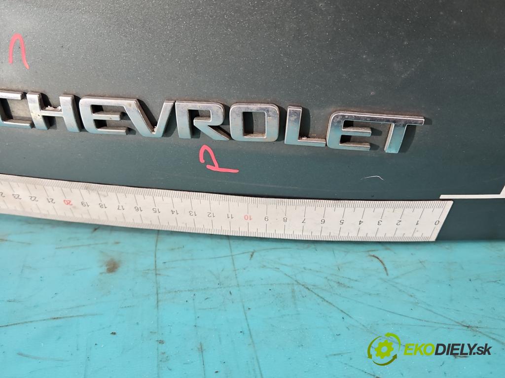 Chevrolet Orlando 2.0 VCDI 163 HP manual 120 kW 1998 cm3 5- zadna kufor  (Kapota zadná (kufor))