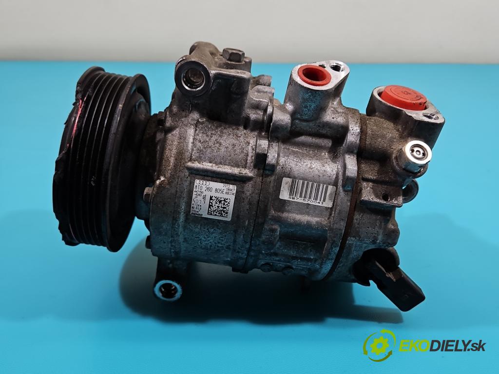 Audi A4 B8 2007-2015 1.8 TFSI 170 HP manual 125 kW 1798 cm3 4- Kompresor: klimatizácie 8T0260805E (Kompresor klimatizácie)