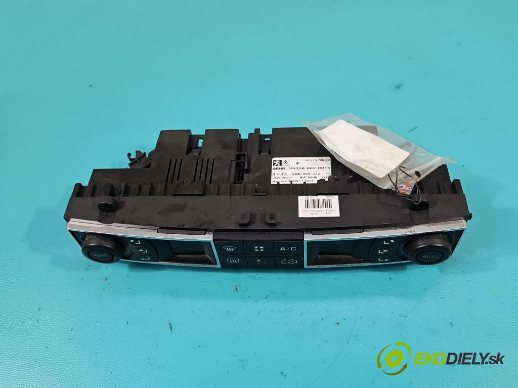 Citroen C5 II 2008-2017 1.6 hdi 111KM manual 82 kW 1560 cm3 4- panel kúrenia 96715288ZD